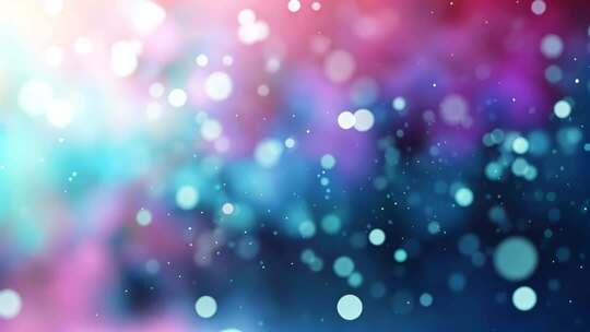 梦幻彩色粒子背景素材