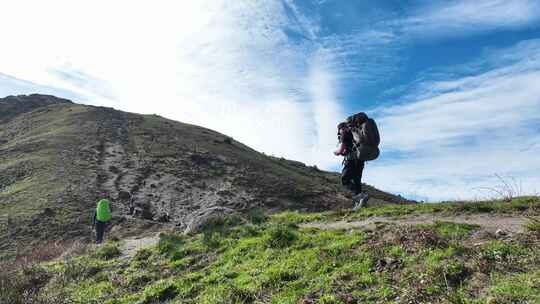 徒步登山