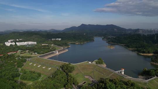 深圳长岭皮水库，阳台山森林公园