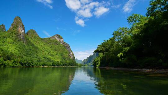 广西美景 桂林山水 漓江风光 漓江漂流