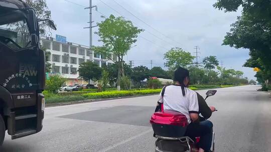 车 慢镜头 卡车 轮胎 生活