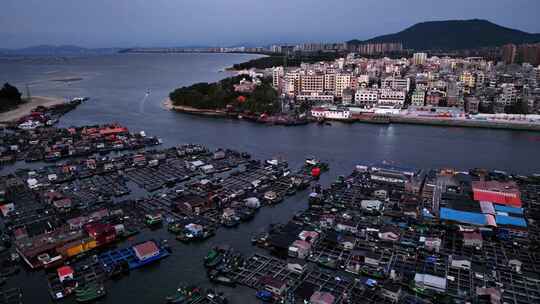 海南省海南岛陵水疍家鱼排