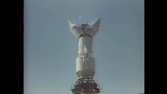 苏联联盟号空间站任务的镜头视频素材模板下载