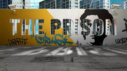 时尚现代城市介绍涂鸦街头艺术标题字幕条AE模板AE视频素材教程下载