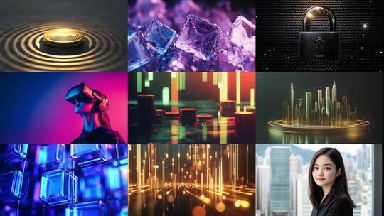 数字经济新纪元区块链技术赋能未来高清在线视频素材下载