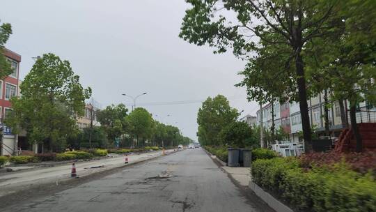 疫情城市街道交通人流马路公路