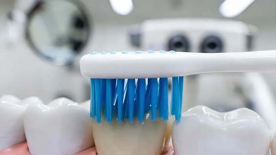 口腔护理刷牙演示