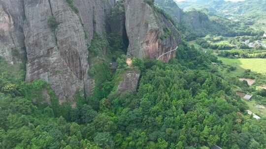 4K江西汉仙岩风景区航拍3