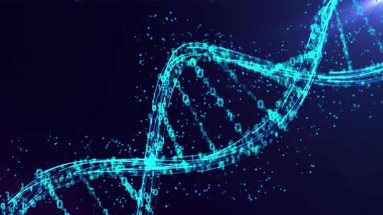 数字DNA科技元素