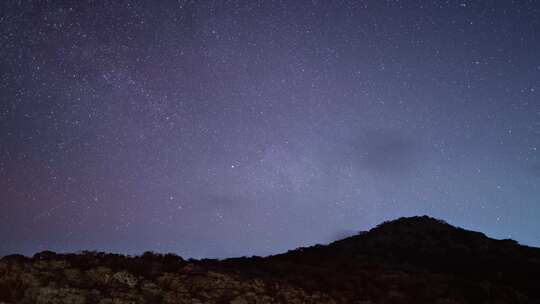 夜空的时移