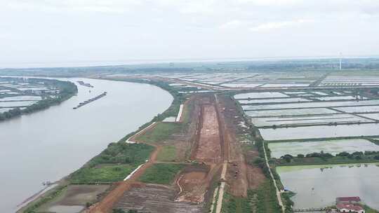 淮河 湿地生态 洪泽湖沿岸 三角洲地貌