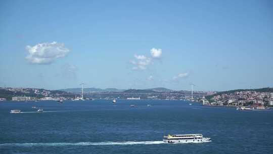 伊斯坦布尔博斯普鲁斯海峡4K