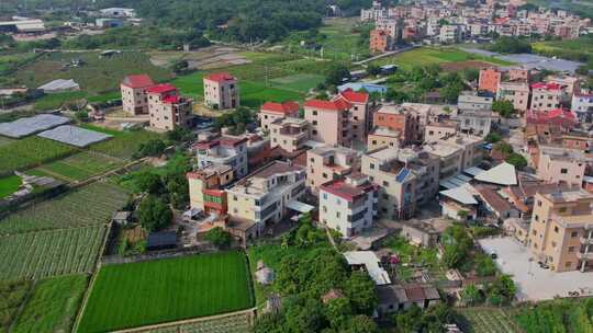 无人机航拍福建新农村