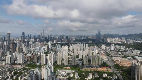 深圳福田区全景