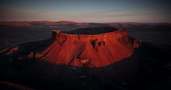 乌兰察布草原火山群航拍