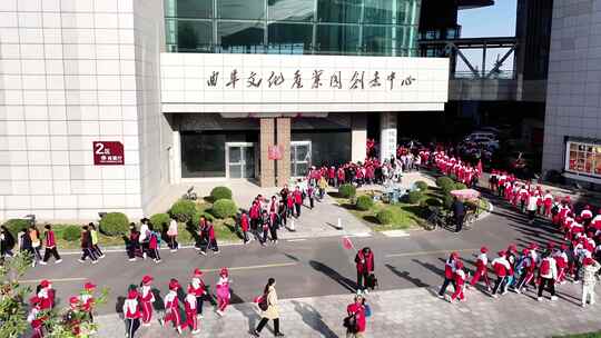 宁阳实验学校师生曲阜孔子六艺城研学活动