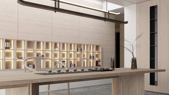 新中式茶室空镜合集