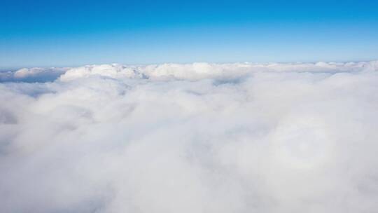 无人机4k航拍雪山云海延时