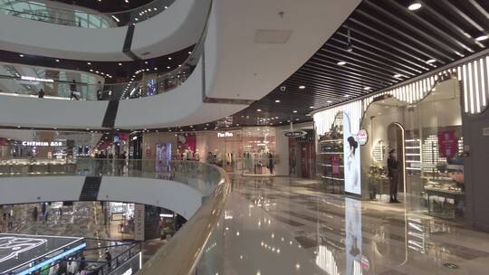 北京商场店铺实拍空镜