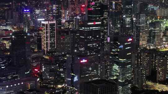 腾讯滨海大厦4K航拍视频素材模板下载