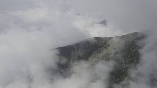 宝鸡太白山航拍