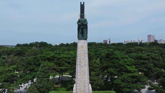 沈阳抗美援朝烈士陵园航拍