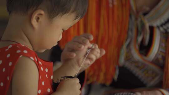 4K瑶族人文 服饰 手工艺品