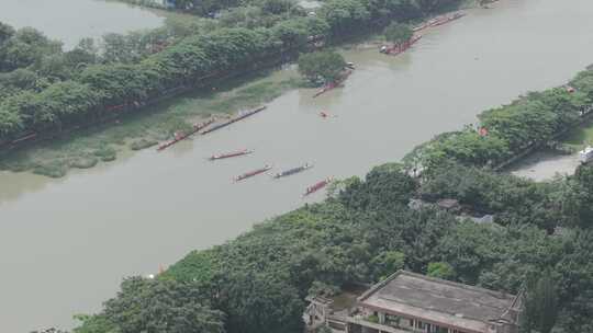 中国广东省广州市石楼镇龙舟邀请赛