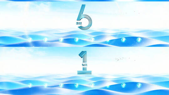 国潮时尚倒计时开场仪式高清AE视频素材下载