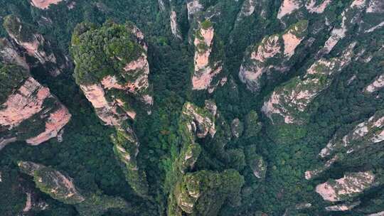 湖南张家界武陵源袁家界地质奇观
