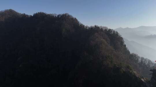 秦岭山脉秋季风景