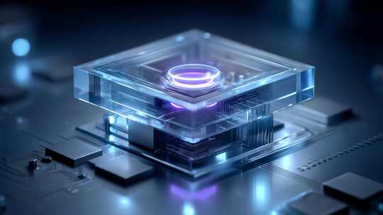 未来科技芯片核心处理器运行