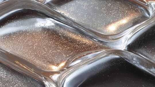 抽象流动粒子动画背景