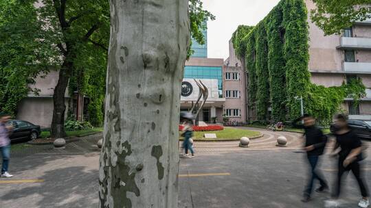 上海同济大学延时摄影