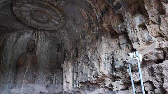 洛阳市世界文化遗产龙门石窟