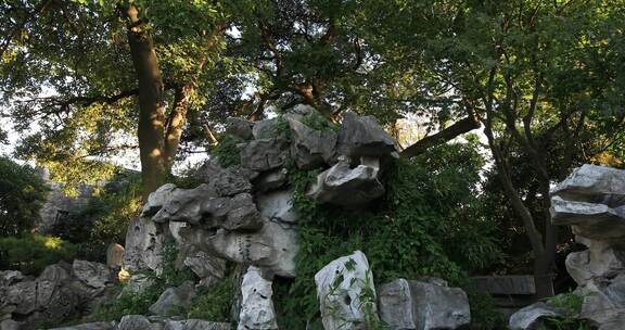 园林 石景 太湖石 假山