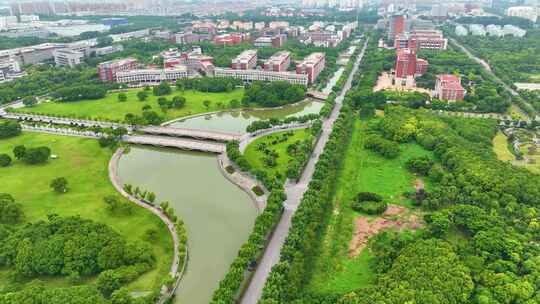 上海市闵行区上海交通大学闵行校区校园风景