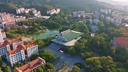 航拍厦门大学