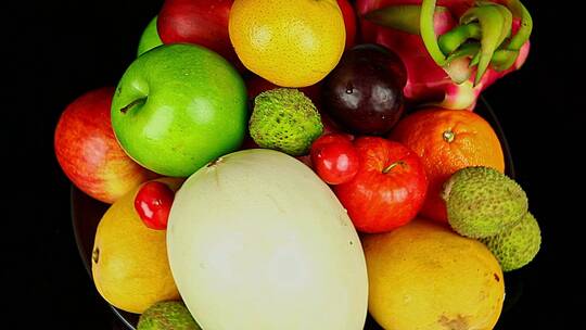 水果蔬菜堆