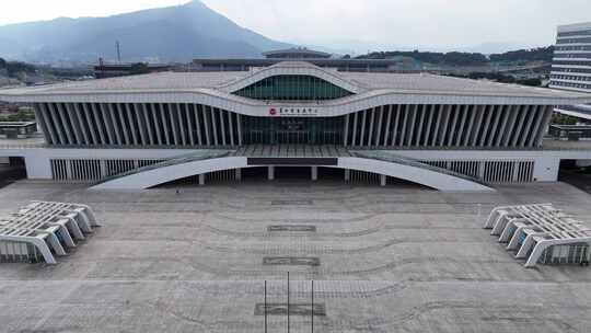 合集福建莆田国际会展中心航拍