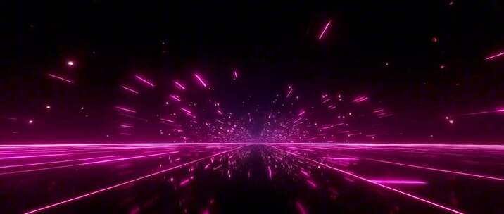 霓虹灯抽象科技感赛博朋克背景