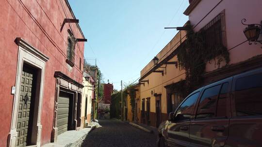 墨西哥墨西哥城街道地拍