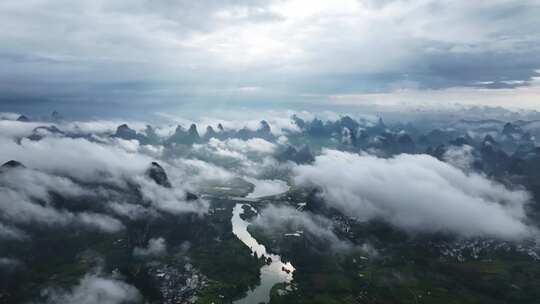 山水山峰山脉意境风景