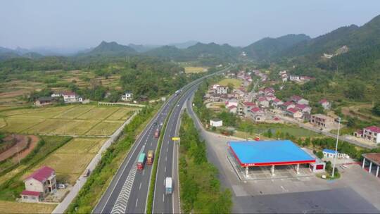 高速公路景色