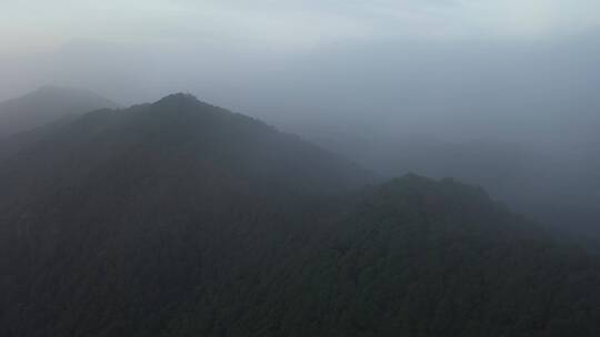 北高峰平流雾