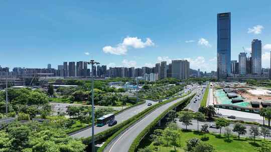 深圳湾一号 深圳湾 深圳 深圳后海视频素材模板下载