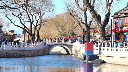 北京春节游客