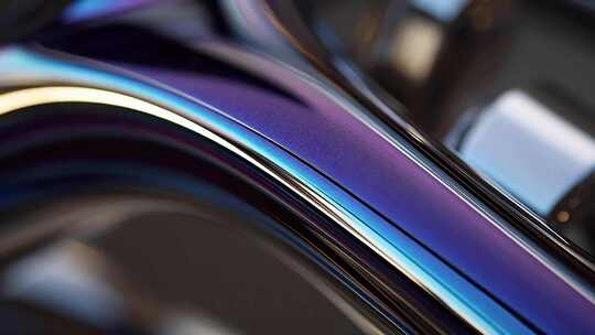 金属质感物体微距特写