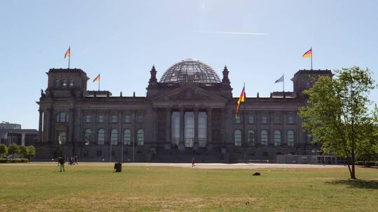 柏林的国会大厦