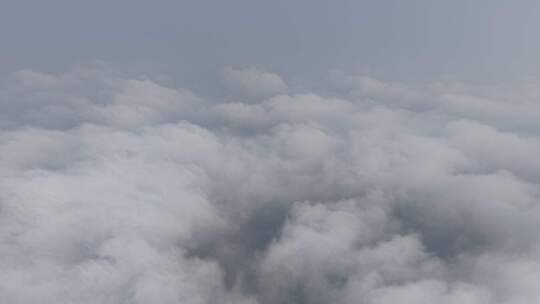 高空俯瞰云海景观